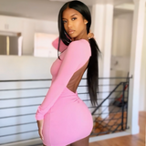 Goals Day-Party Dress - Pink