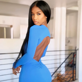 Goals Day-Party Dress - Blue